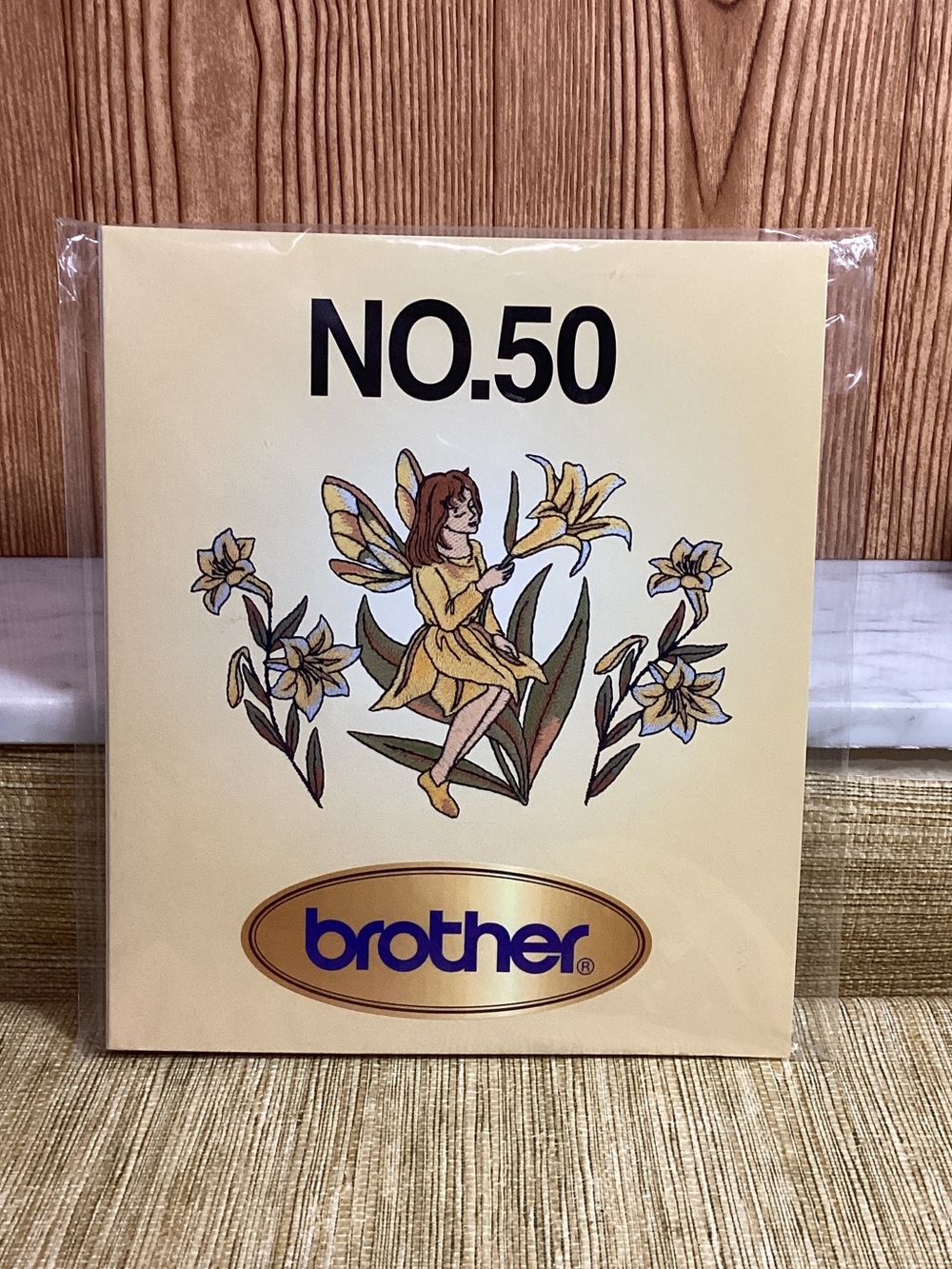 New Brother Embroidery Fairy and Daffodil Design #50 - Baby Lock Machine